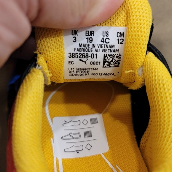 Puma RS-Fast Candy Pre-School Bulky Retro Sneakers - Sz 4C - Picture 7 of 11